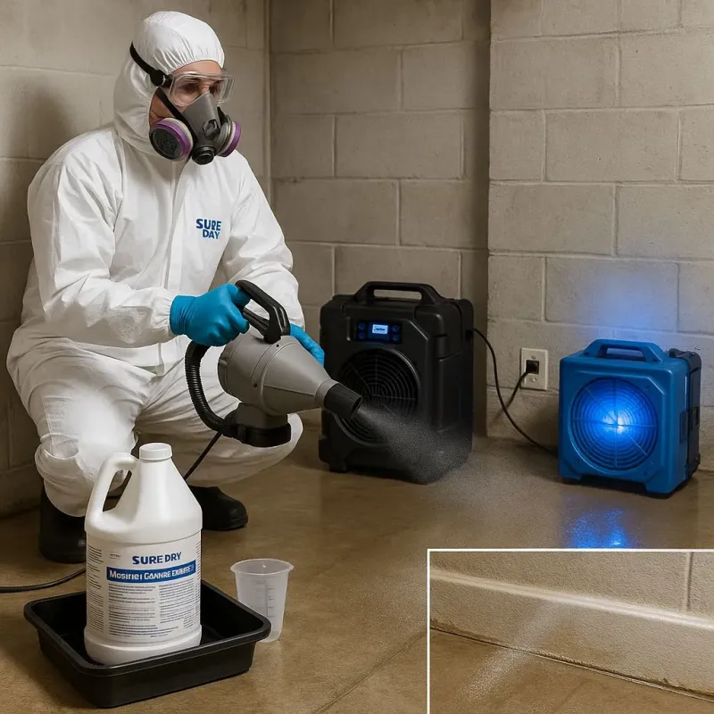 Sanitization and Odor Removal process in Burley, ID
